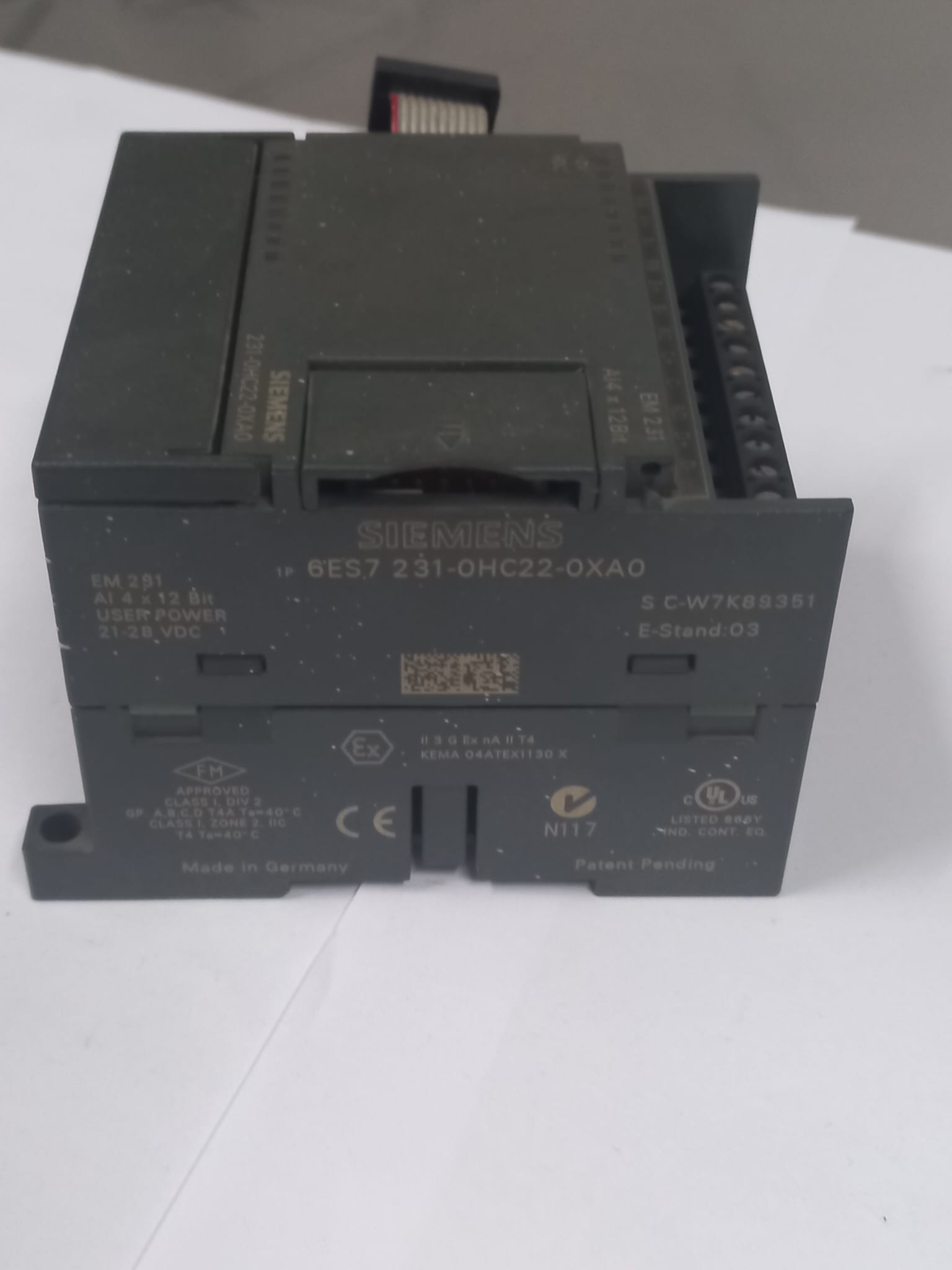 [OUTLET] Siemens SIMATIC S7-200 EM231 Analog Giriş Modülü 4AI 