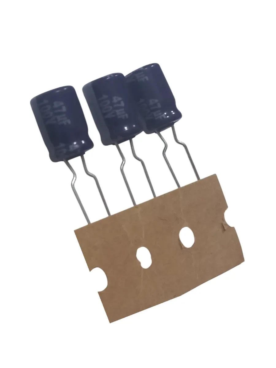 Panasonic 47uF 100V Alüminyum Elektrolitik Kondansatör - M Serisi ECA-2AM470B - Görsel 2