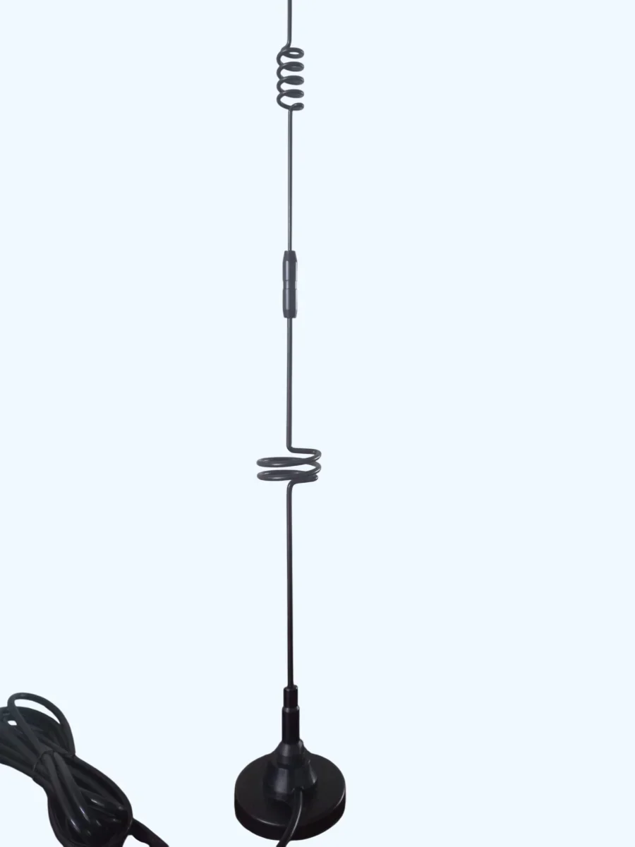 Manyetik Tabanlı Bobinli Kazançlı RF / GSM Anteni (Sıfır - Kablolu)