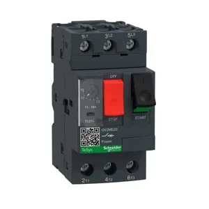 Schneider Electric TeSys GV2ME20 Motor Koruma Şalteri (13-18 Amper, Termik Manyetik, 7.5kW, Sıfır - Orijinal Kutulu)