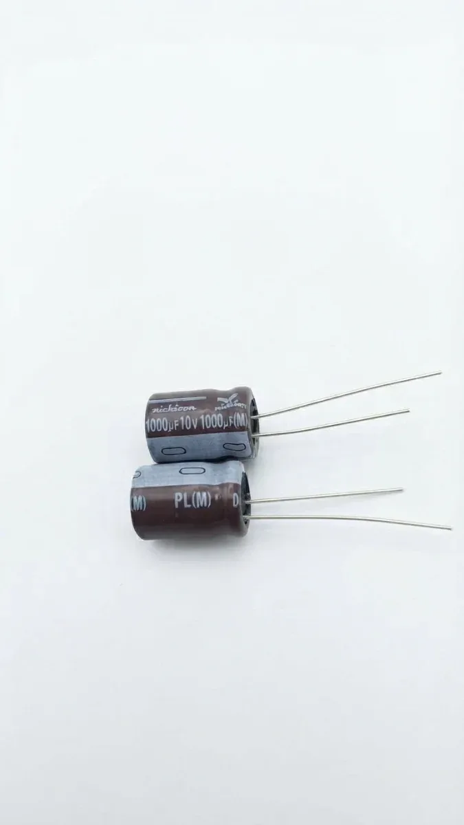 Nichicon 1000uF 10V 105°C PL Serisi Low ESR Düşük Empedanslı Radyal Kondansatör