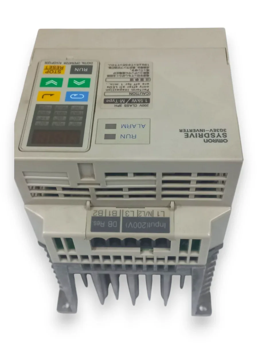 Omron Sysdrive 3G3EV-Inverter AC Motor Sürücü - 1.5kW 3-Faz 200V Hız Kontrol Cihazı - Görsel 4