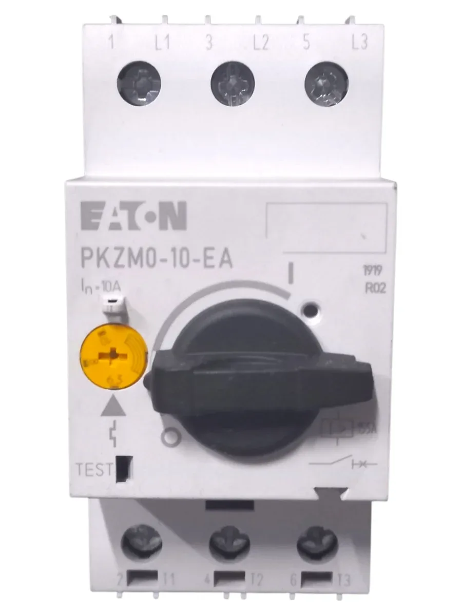 Eaton PKZM0-10-EA Moeller Serisi Motor Koruma Şalteri (6.3-10A, Termik Manyetik Koruma, IE3 Uyumlu) - Görsel 2