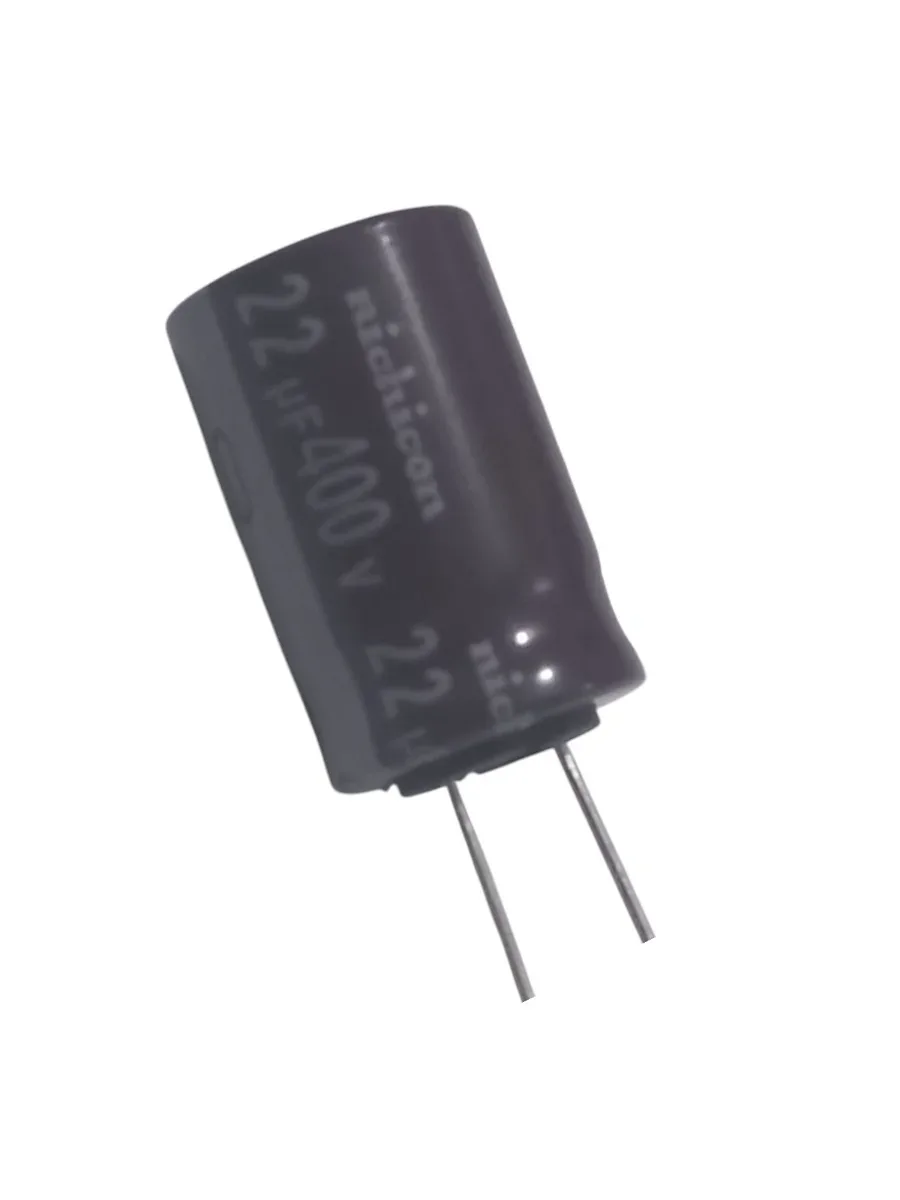 Nichicon 22uF 400V Yüksek Voltaj Kondansatörü - CS Serisi UCS2G220MHD (105°C Uzun Ömürlü, THT Radial)