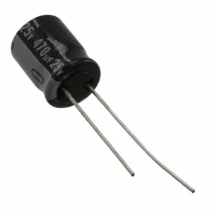 Nichicon UVR 470µF 16V Alüminyum Elektrolitik Kondansatör UVR1E471MPD