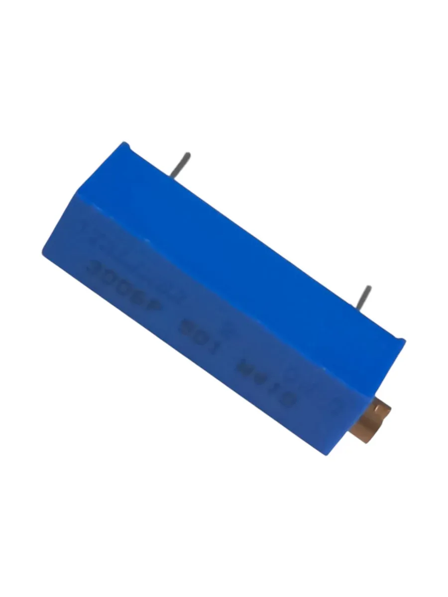 Bourns 3006P 500 Ohm Çok Turlu Trimpot Potansiyometre - 0.75W Hassas Dikdörtgen Trimmer (Ürün Kodu: 3006P-1-501LF, 25 Adet Tüp Paket) - Görsel 2