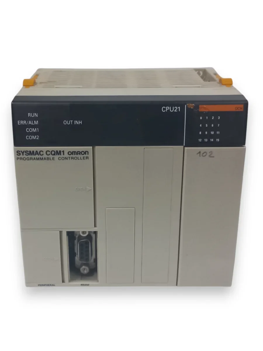 Omron SYSMAC CQM1-CPU21-E PLC İşlemci Modülü (24V DC / Korumalı CPU Modülü) - Görsel 6
