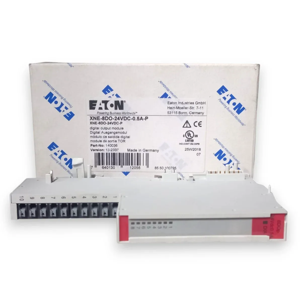 Eaton XNE-8DO-24VDC-0.5A-P XI/ON 8 Kanallı Dijital Çıkış Modülü (24V DC, 0.5A, 140036) - Görsel 2