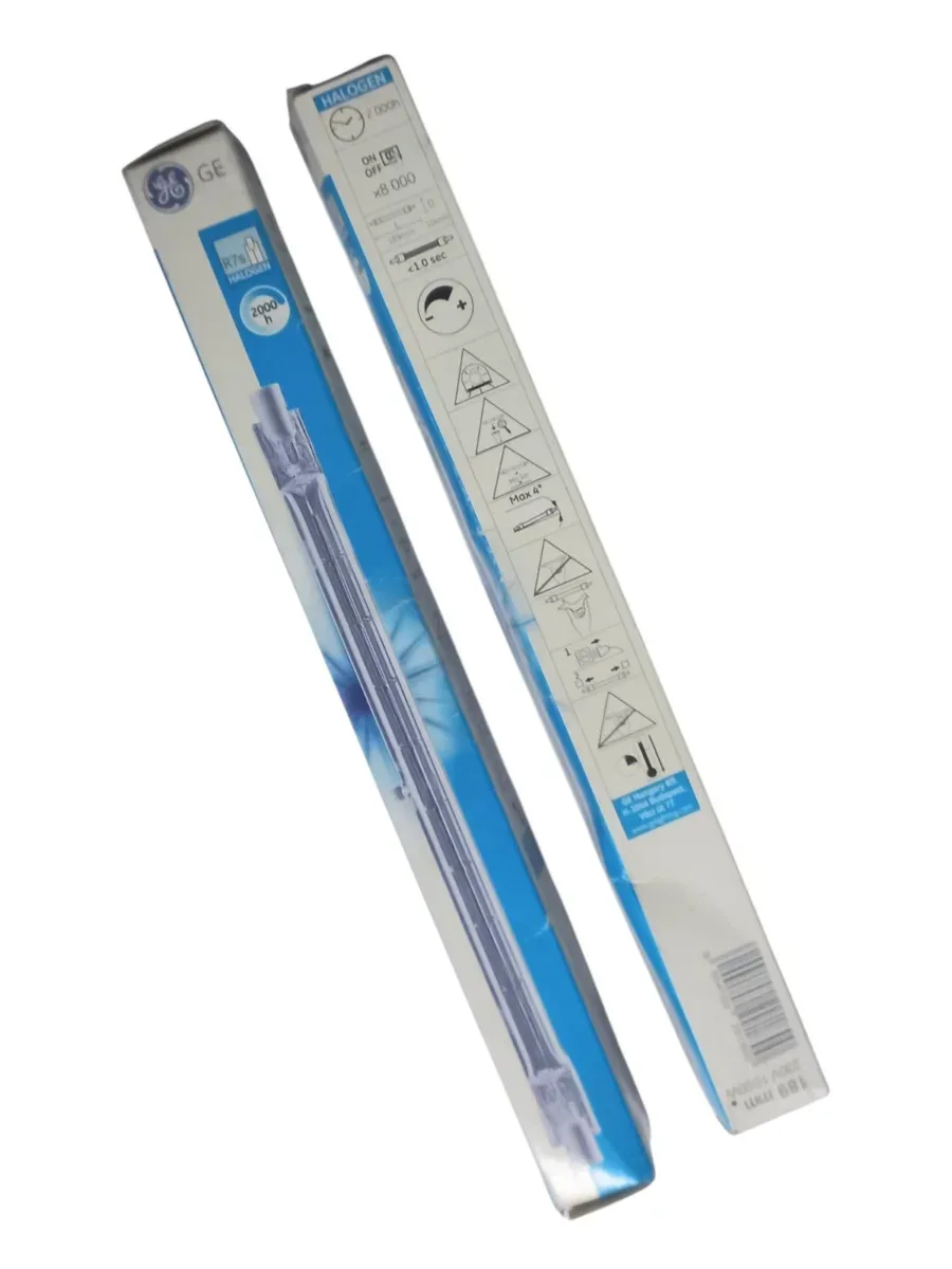 GE General Electric 1000W R7s Çubuk Halojen Ampul 189 mm