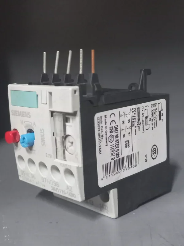 Siemens SIRIUS 3RU1116-1KB0 Termik Aşırı Yük Rölesi 9-12.5A 
