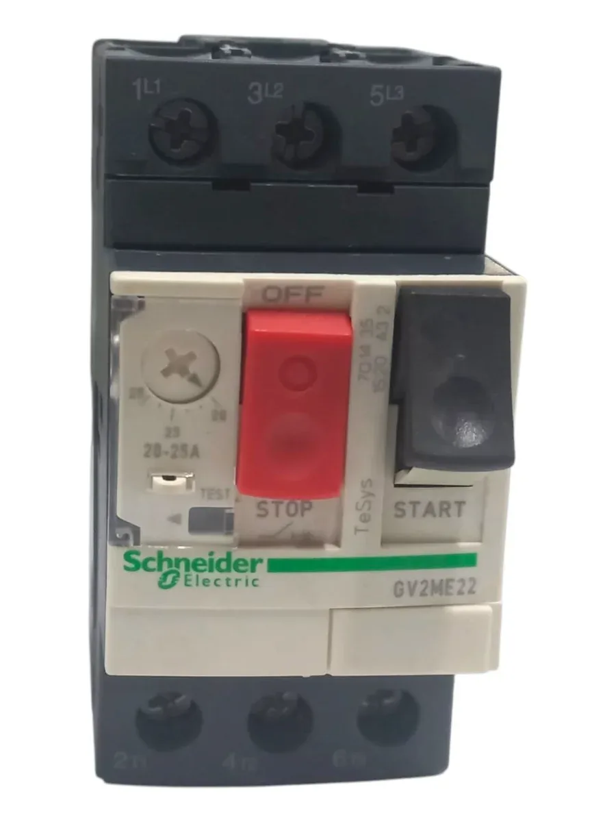 Schneider Electric TeSys GV2ME22 Motor Koruma Şalteri 20-25 A (Sıfır - Kutulu)
