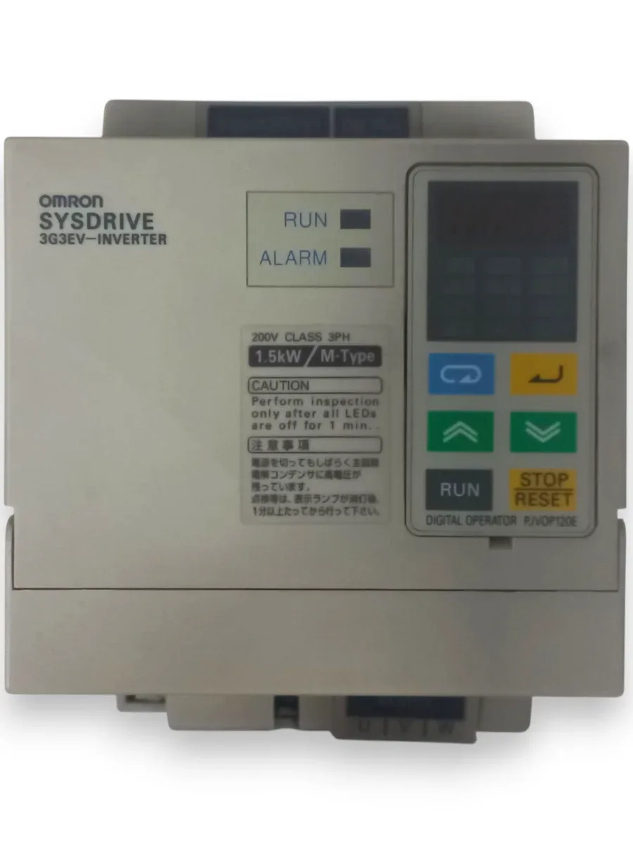 Omron Sysdrive 3G3EV-Inverter AC Motor Sürücü - 1.5kW 3-Faz 200V Hız Kontrol Cihazı