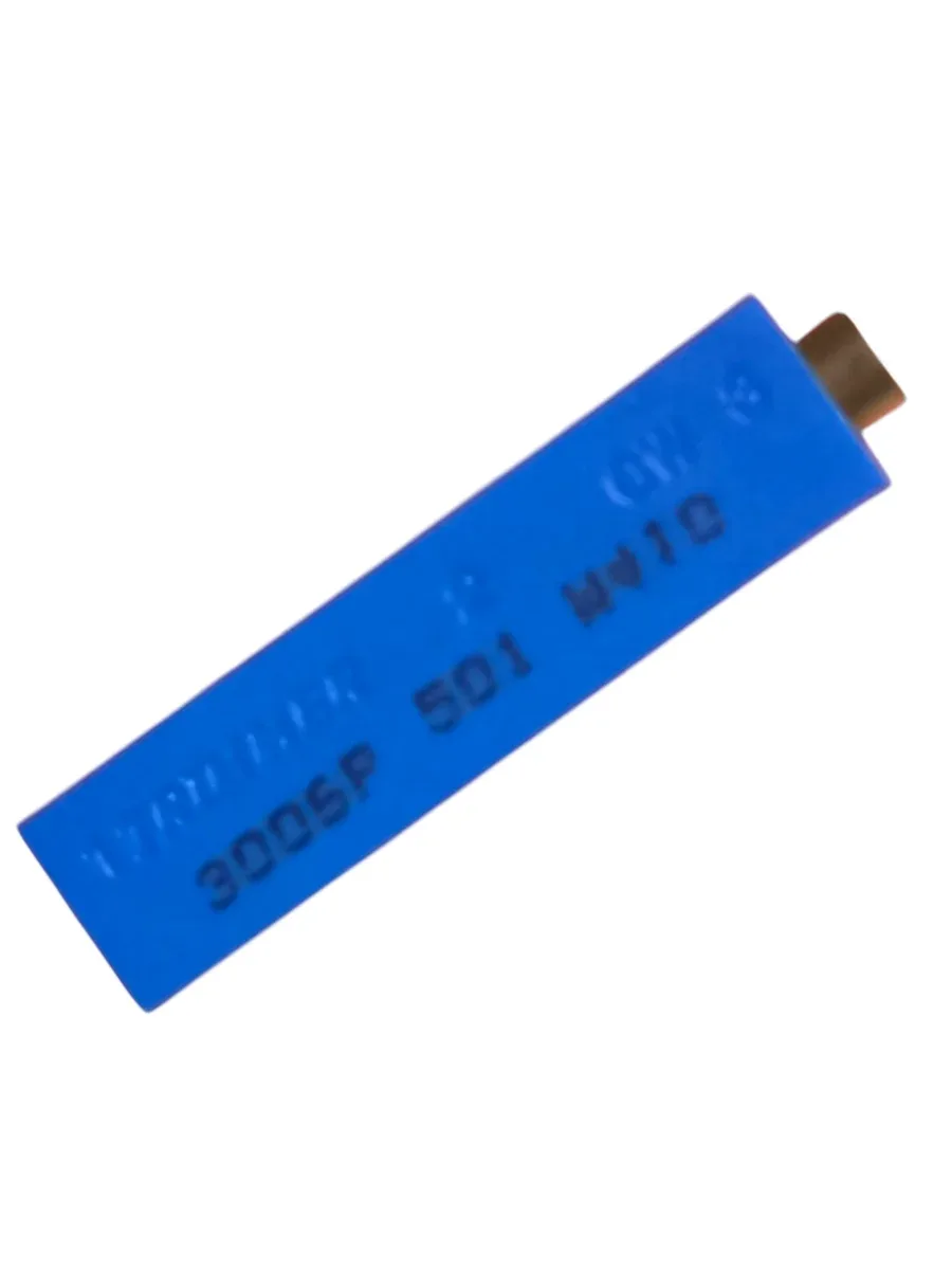 Bourns 3006P 500 Ohm Çok Turlu Trimpot Potansiyometre - 0.75W Hassas Dikdörtgen Trimmer (Ürün Kodu: 3006P-1-501LF, 25 Adet Tüp Paket) - Görsel 3