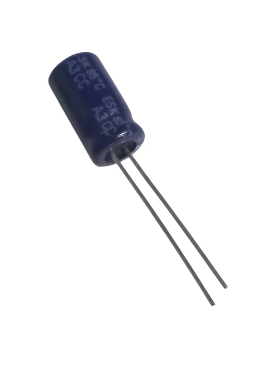 KEMET 470uF 6.3V Alüminyum Elektrolitik Kondansatör - ESK Serisi ESK477M6R3AE3AA  - Görsel 4