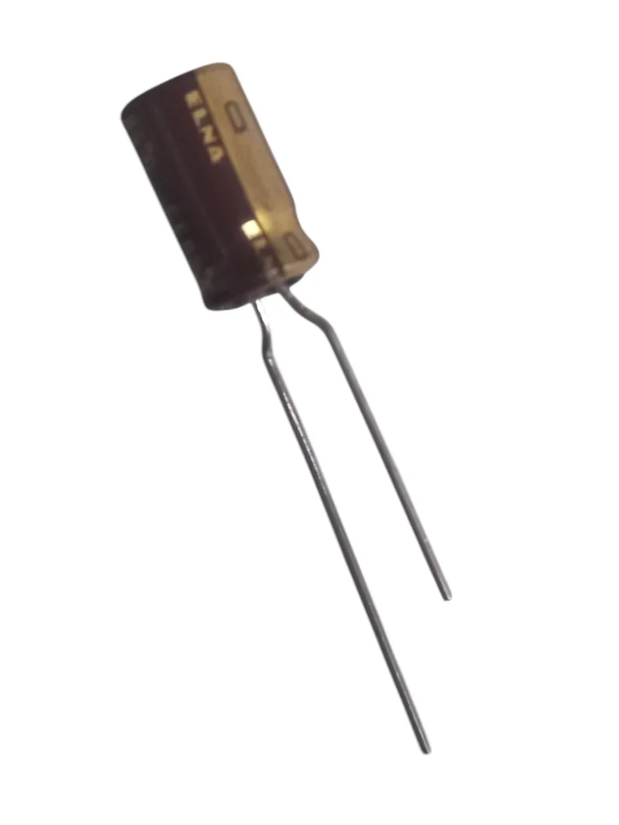ELNA SILMIC II 4.7uF 50V Premium Ses Kondansatörü - RFS Serisi - RFS-50V4R7MF3#5 (Hi-Fi Audio Grade, İpek Elyaflı, Akustik Özel Sınıf)