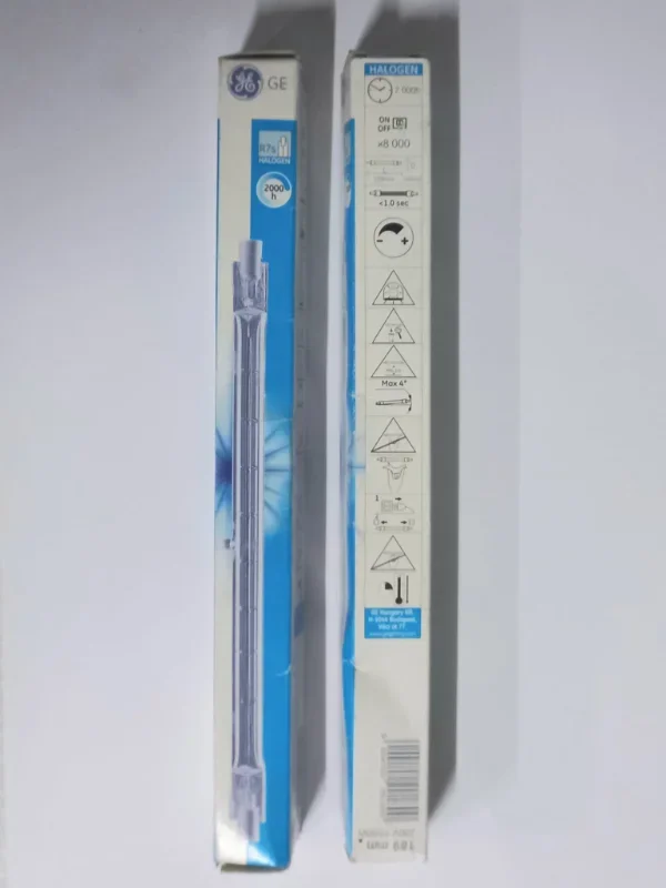 GE General Electric 1000W R7s Çubuk Halojen Ampul 189 mm