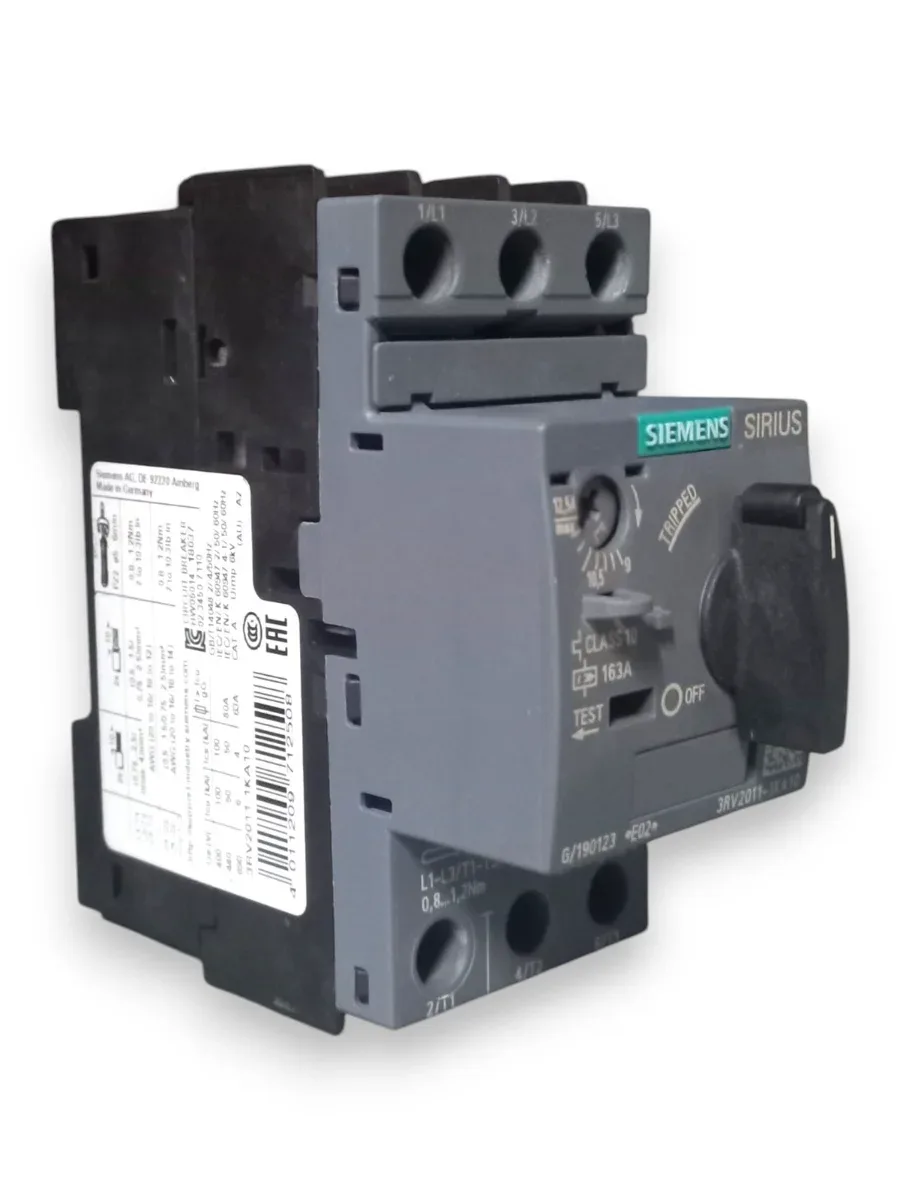 Siemens SIRIUS 3RV2011-1KA10 Motor Koruma Şalteri 9-12.5A  - Görsel 2