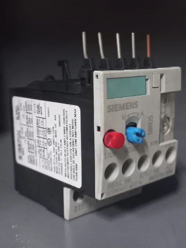 Siemens SIRIUS 3RU1116-1KB0 Termik Aşırı Yük Rölesi 9-12.5A 