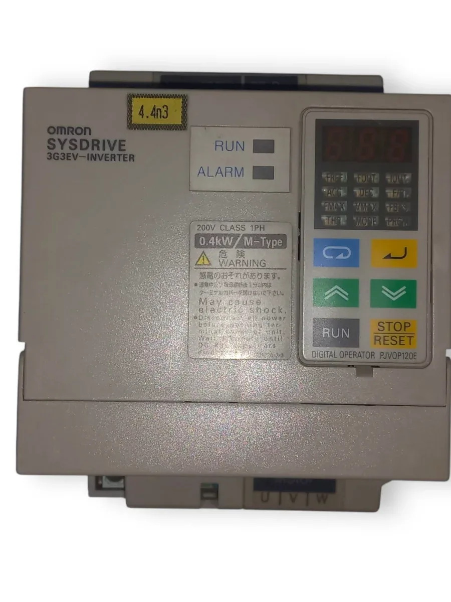 Omron Sysdrive 3G3EV-Inverter AC Motor Sürücü - 0.4kW Monofaze 200V Hız Kontrol Cihazı - Görsel 3