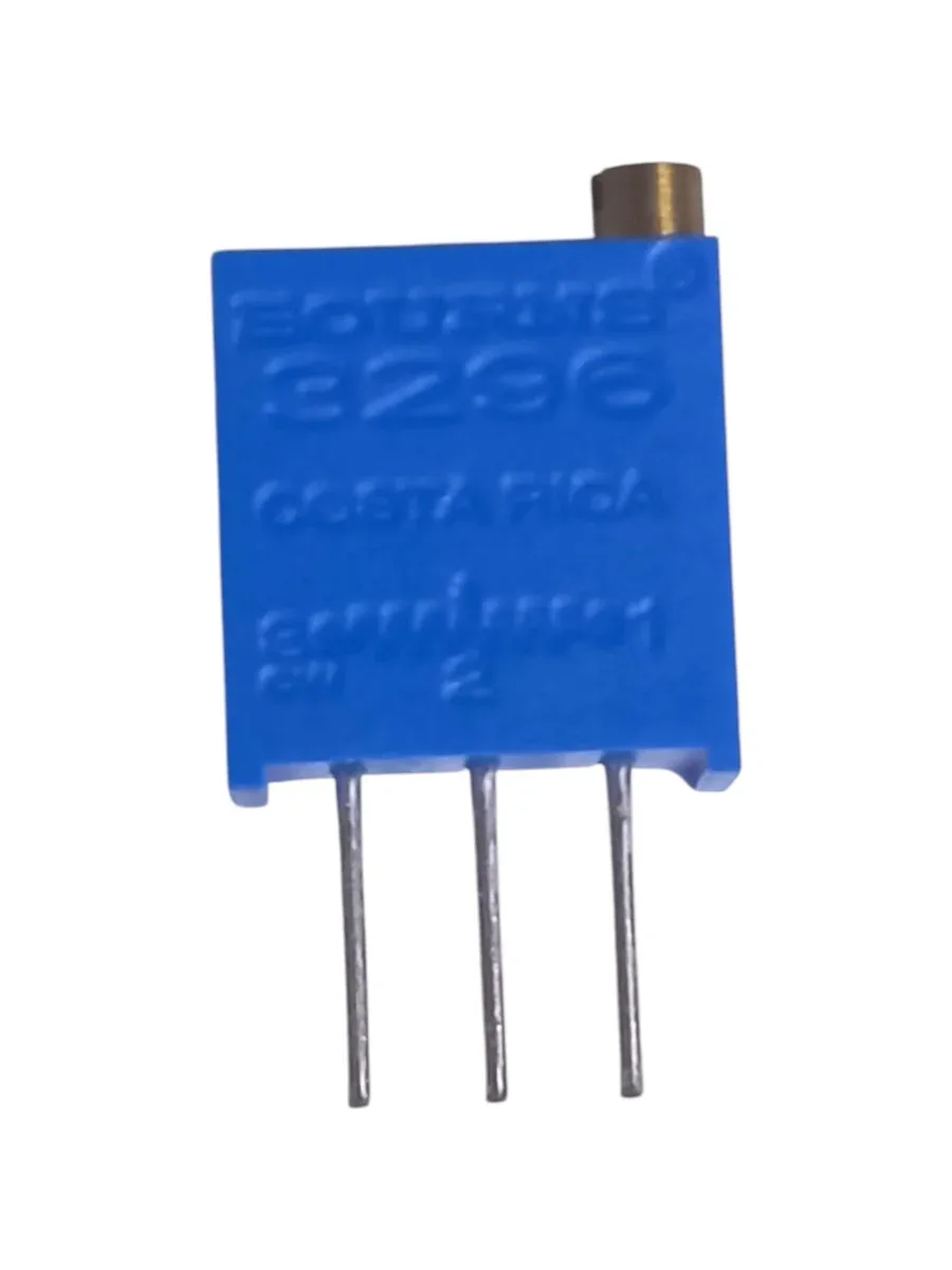 Bourns 3296W 10K Ohm Çok Turlu Trimpot Potansiyometre - 0.5W Üstten Ayarlı Hassas Trimmer (Ürün Kodu: 3296W-1-103LF) - Görsel 2