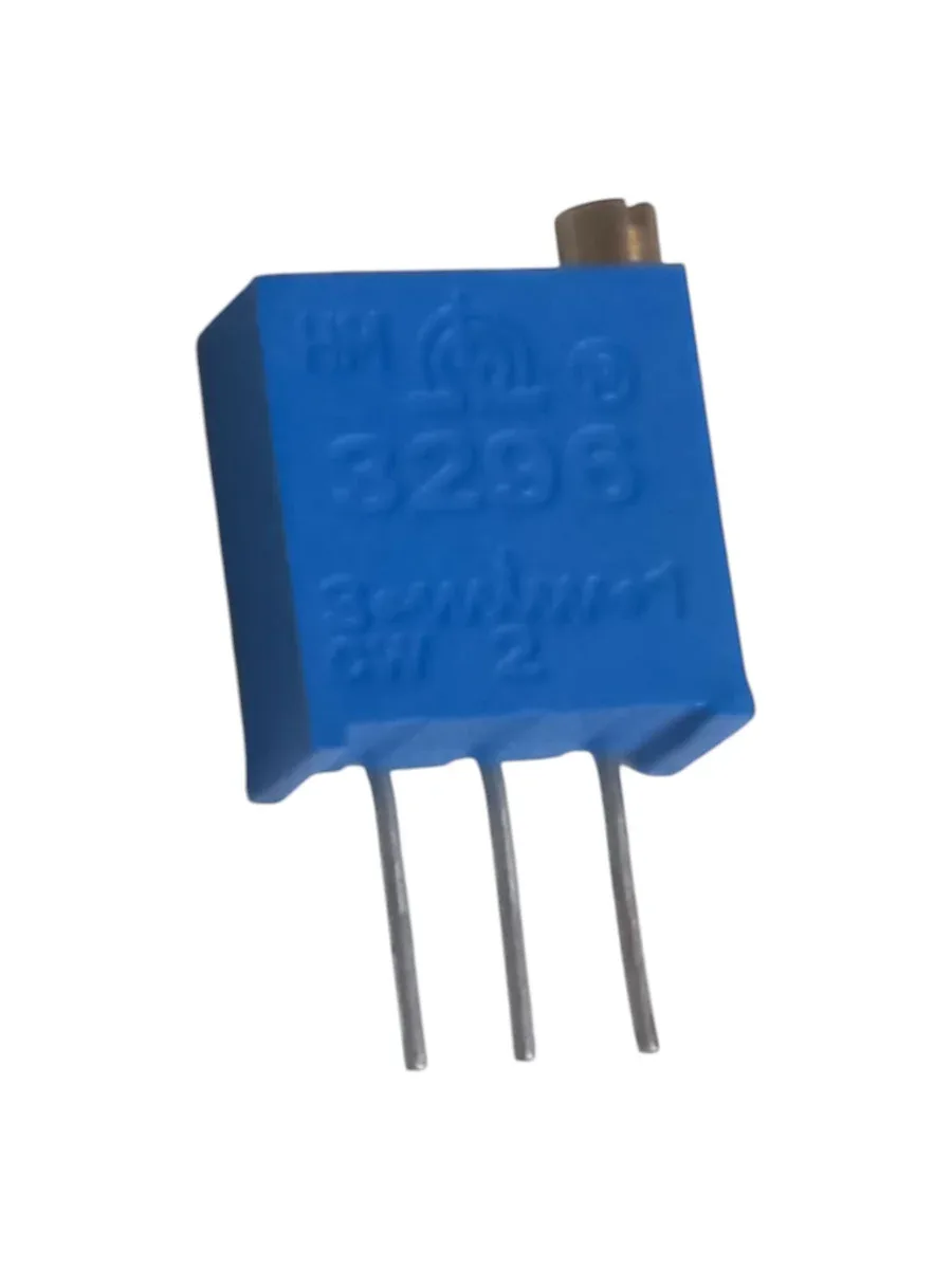 Bourns 3296W 1K Ohm Çok Turlu Trimpot Potansiyometre - 0.5W Üstten Ayarlı Hassas Trimmer (Ürün Kodu: 3296W-1-102LF) - Görsel 2