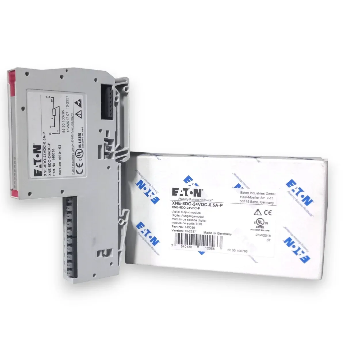 Eaton XNE-8DO-24VDC-0.5A-P XI/ON 8 Kanallı Dijital Çıkış Modülü (24V DC, 0.5A, 140036) - Görsel 3