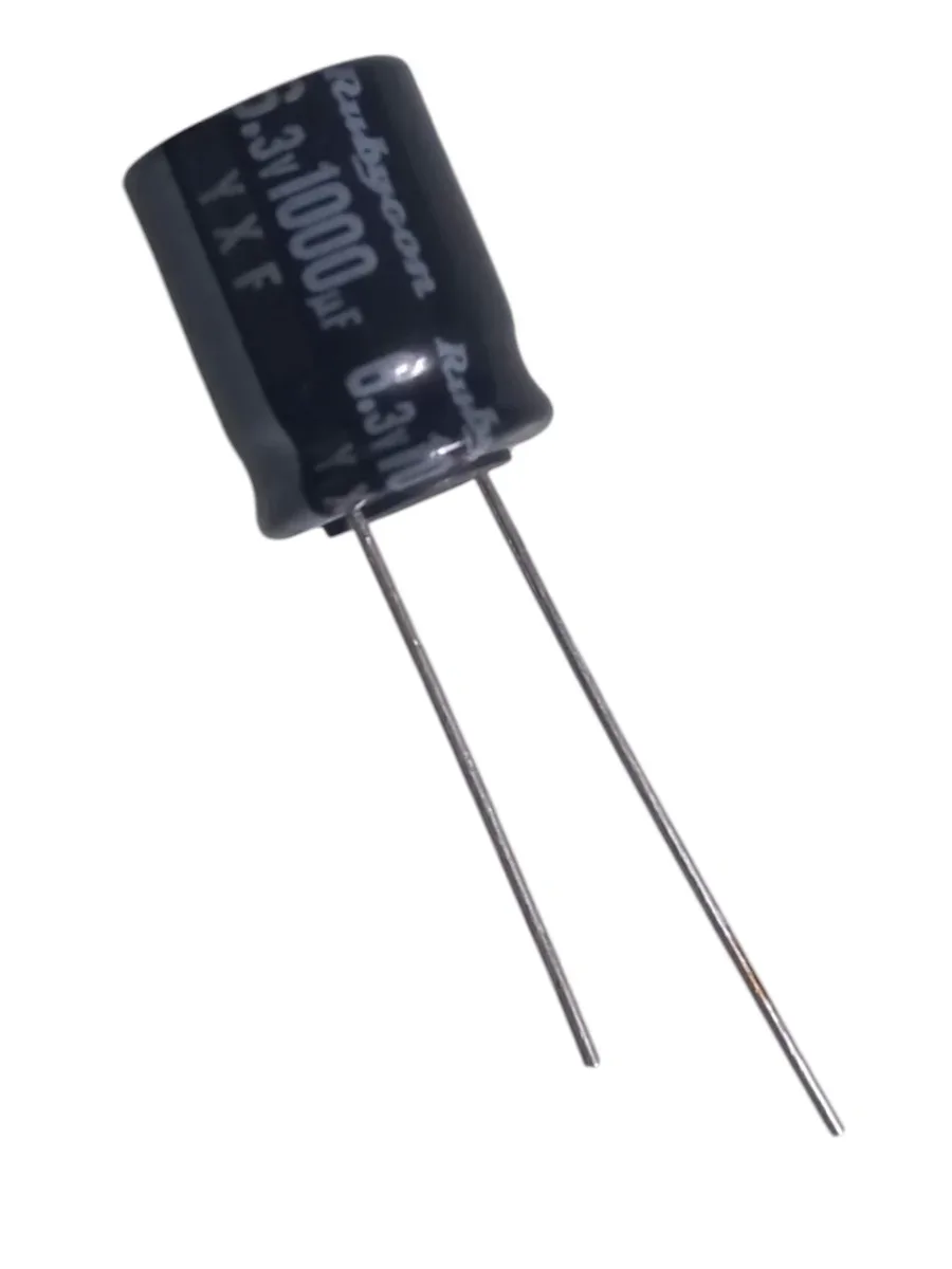 Rubycon 1000µF 6.3V Düşük ESR Kondansatör (YXF Serisi) - 6.3YXF1000MEFC10X12.5
