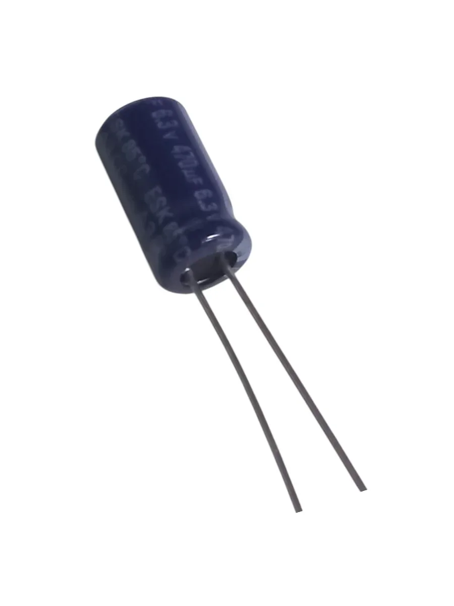 KEMET 470uF 6.3V Alüminyum Elektrolitik Kondansatör - ESK Serisi ESK477M6R3AE3AA  - Görsel 3