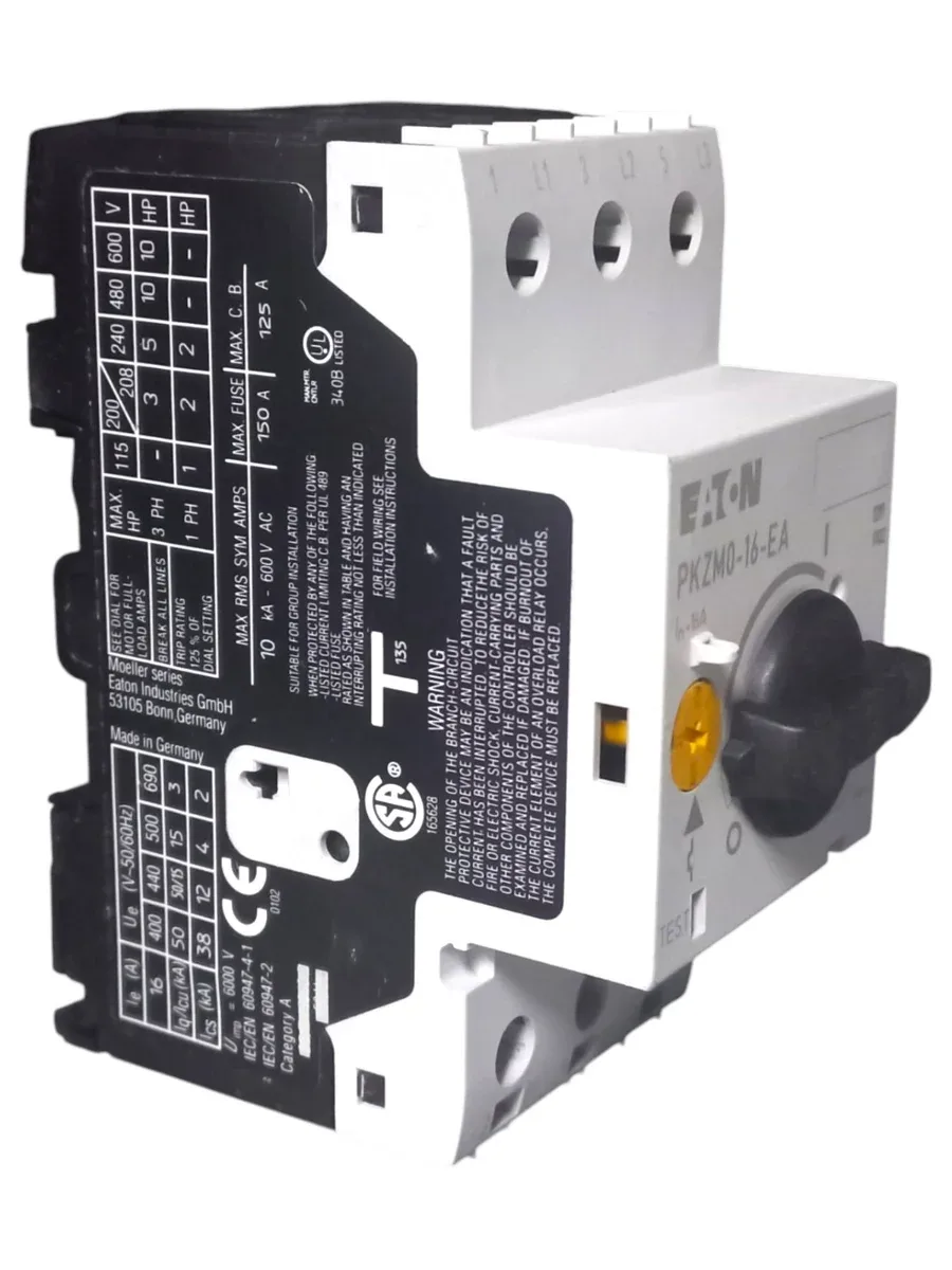 Eaton Moeller PKZM0-16-EA Motor Koruma Şalteri 10-16A (Sıfır - Kutulu) - Görsel 2