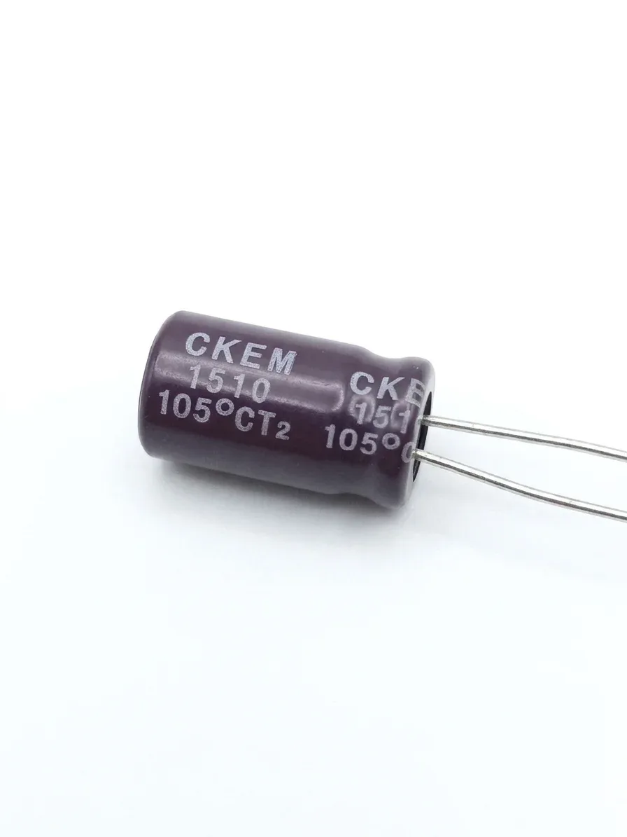 Illinois Capacitor (CDE) 100µF 35V CKEM Serisi 105°C Orijinal Low ESR Elektrolitik Kondansatör (High Frequency) - Görsel 2