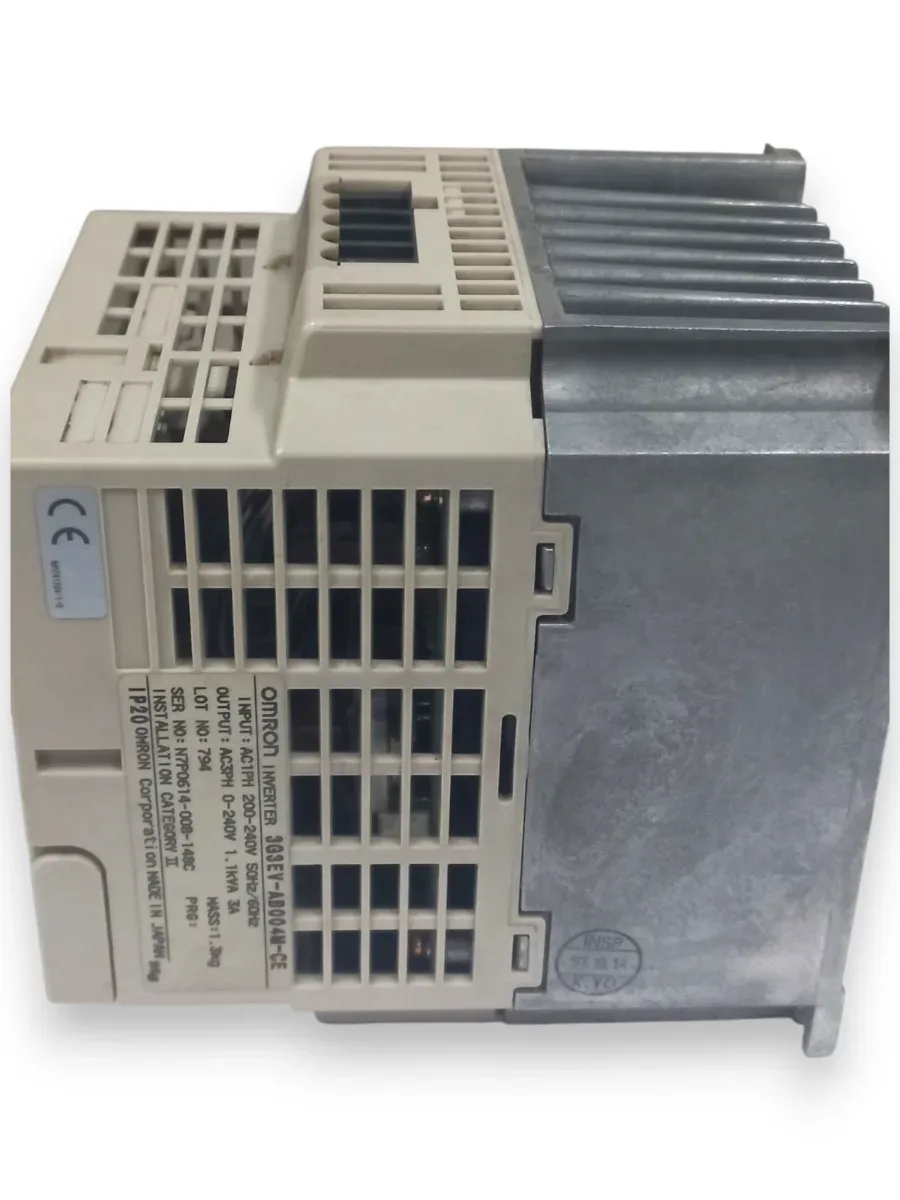 Omron Sysdrive 3G3EV-Inverter AC Motor Sürücü - 0.4kW Monofaze 200V Hız Kontrol Cihazı - Görsel 5