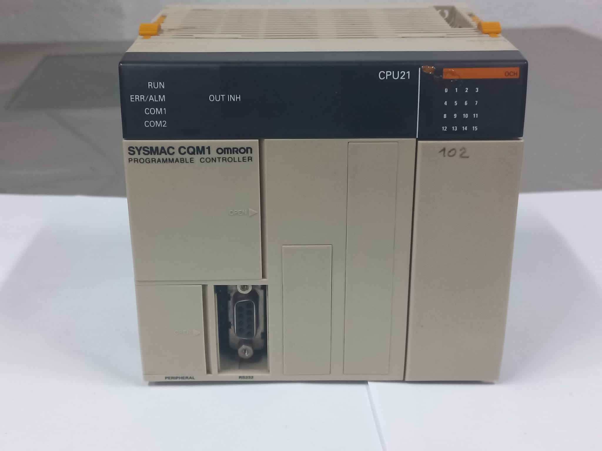 [OUTLET] Omron SYSMAC CQM1-CPU21-E PLC İşlemci Modülü (24V DC / Korumalı CPU Modülü)