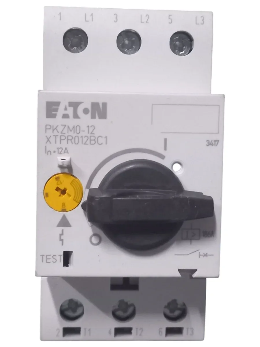 Eaton PKZM0-12 Moeller Motor Koruma Şalteri (8-12A, Termik Manyetik, 5.5kW, Sıfır - Orijinal Kutulu)