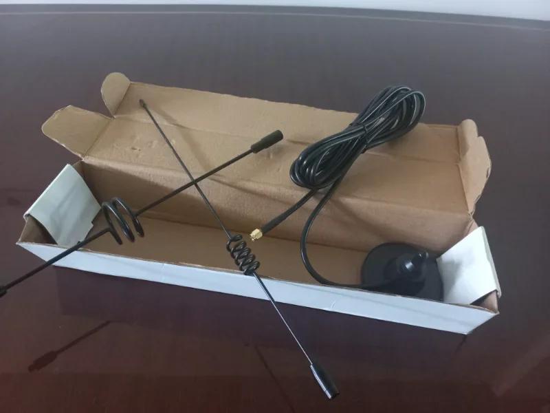 Manyetik Tabanlı Bobinli Kazançlı RF / GSM Anteni (Sıfır - Kablolu)